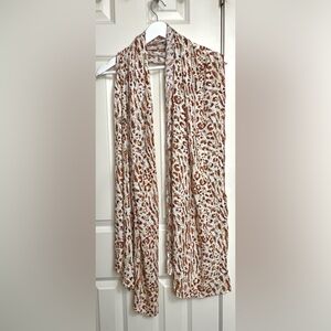 Daniel Rainn Abstract Animal Print Scarf